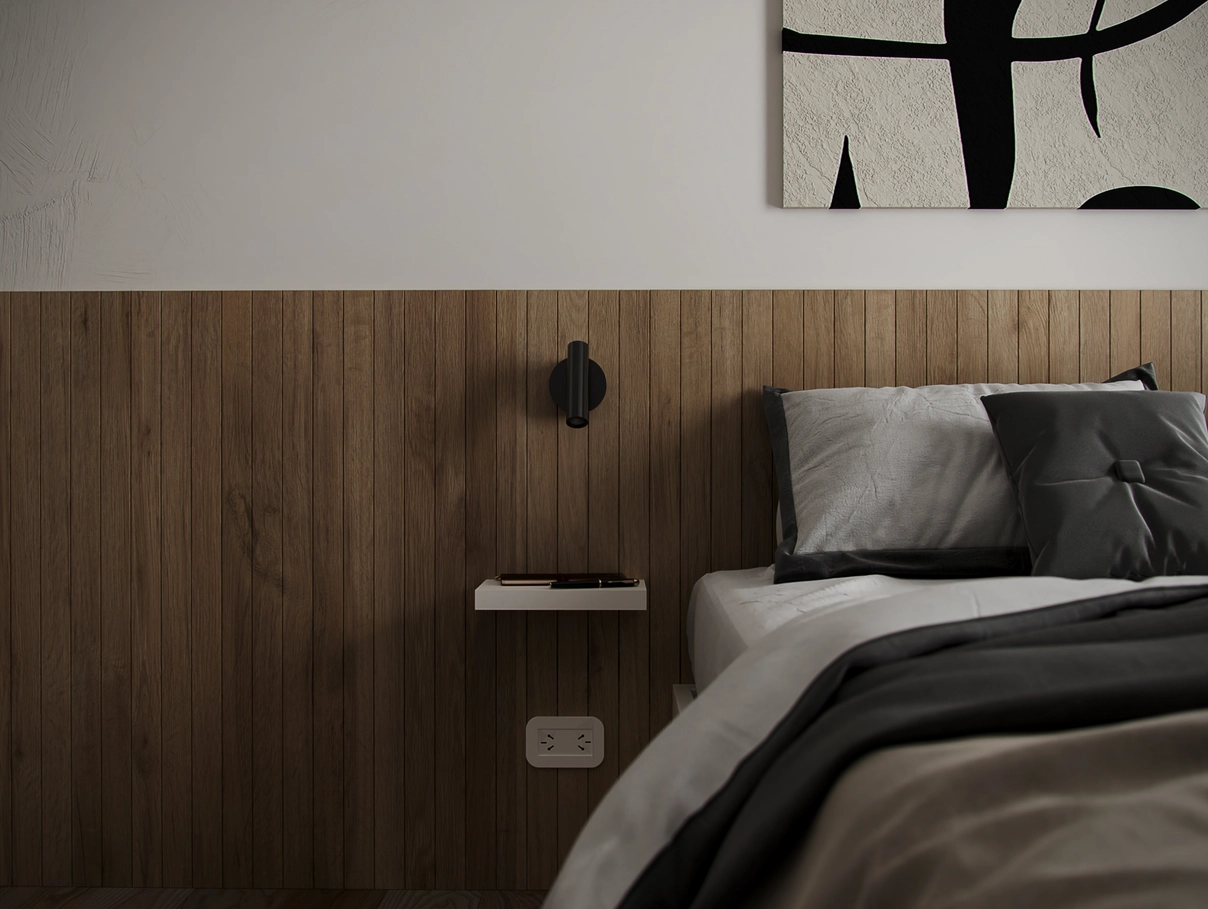 diseño de interior y arquitectura de monoambiente