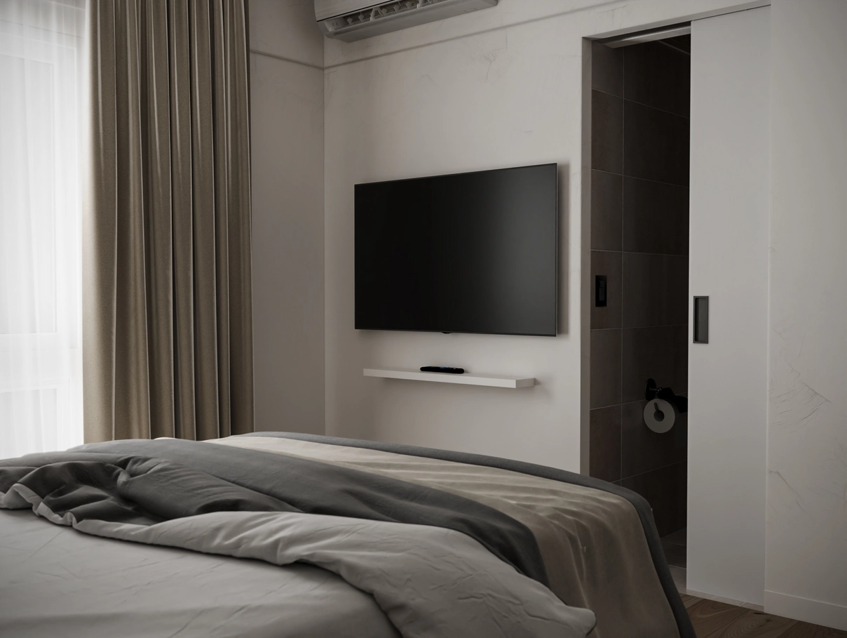 diseño de interior y arquitectura de monoambiente