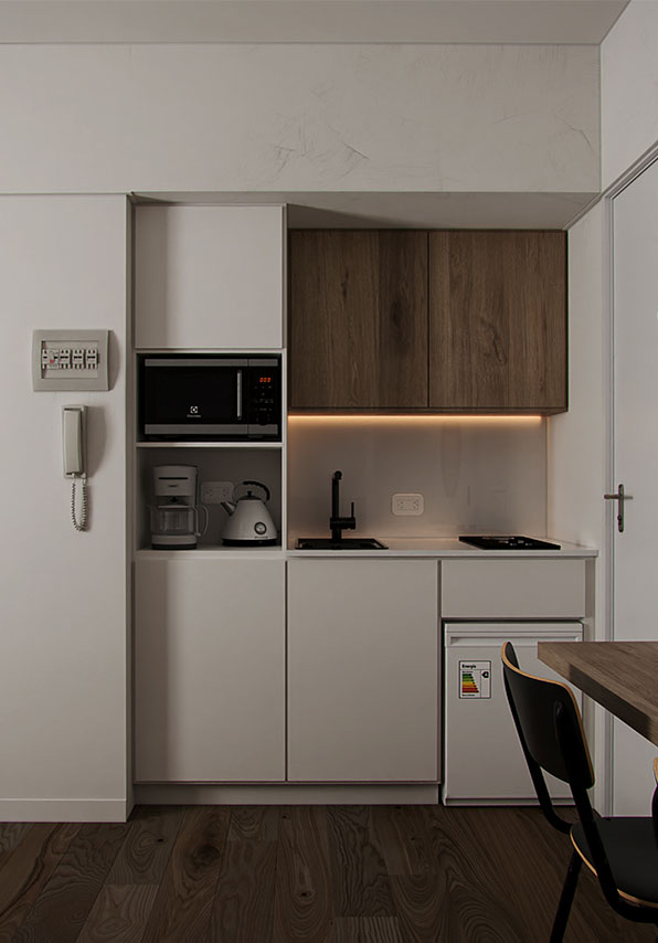 monoambiente diseño de interior