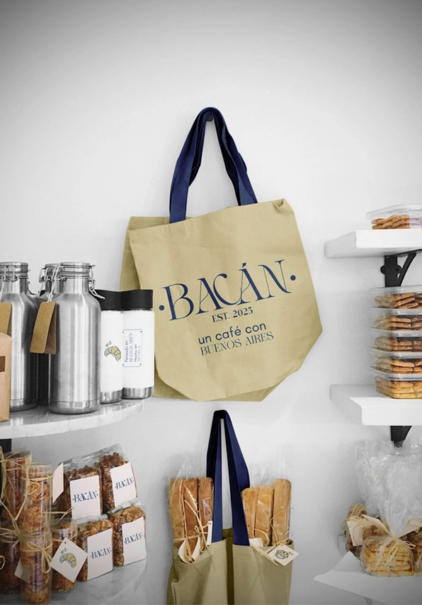 cafe bacan branding